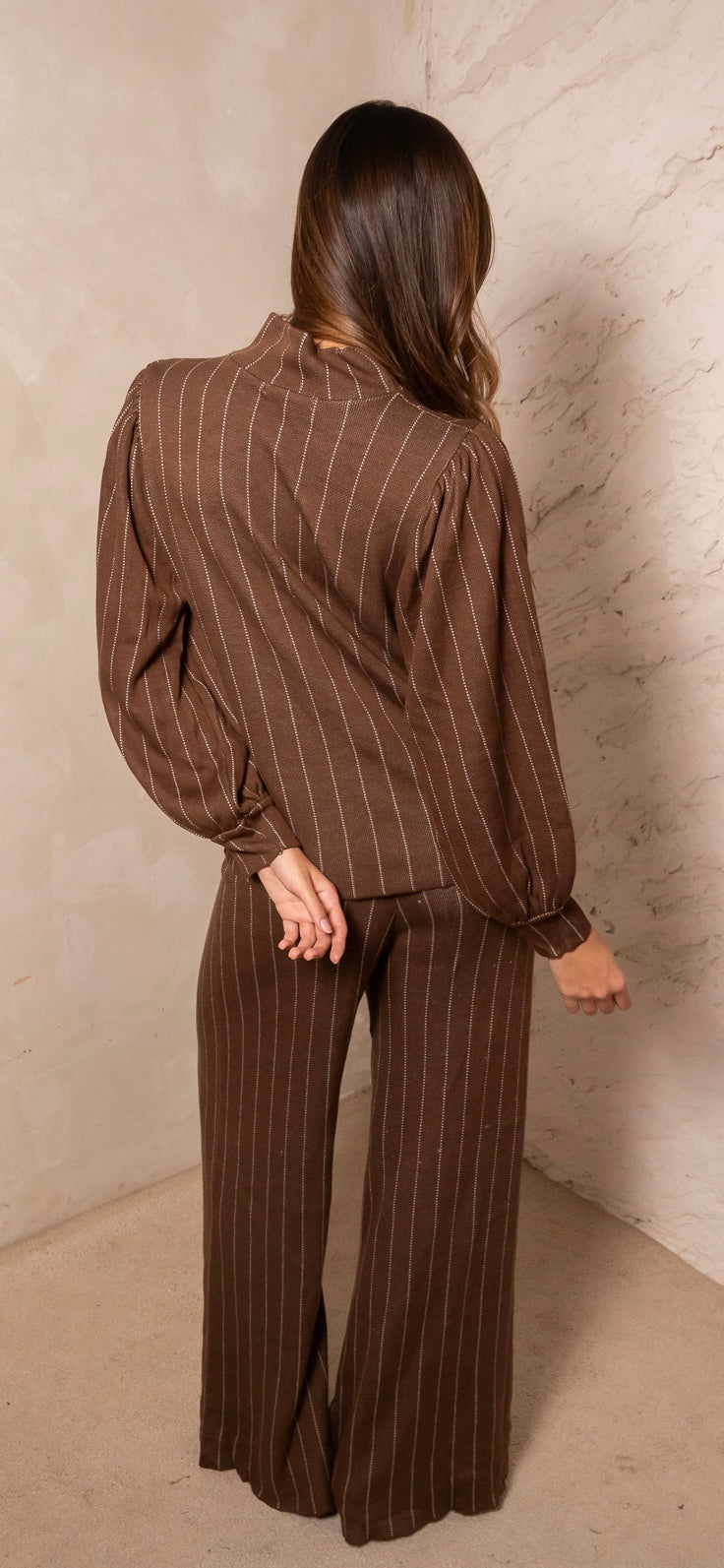 camisa risca de giz